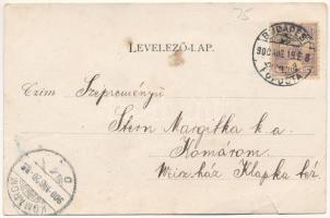1900 Romániából kivándorló zsidók csoportja. Excelsior fényirda felvétele. Nyom. Löbl Dávid és Fia. ...