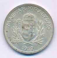 1939. 1P Ag T:AU kis patina Adamo P6