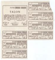 Románia / Lugos 1925. "J. Muschong &amp; Comp Gőztégla-És Tetőcserépgyárak Rt." részvé...