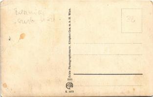 Nach der Erstürmung von Lipnik wird dasselbe in Brand gesetzt. Weltkrieg 1914/15. / WWI K.u.K. milit...