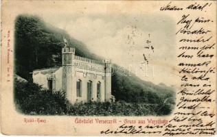 Versec, Werschetz, Vrsac; Rickli-Haus / villa. Wilh. Wettl kiadása / villa (Rb)