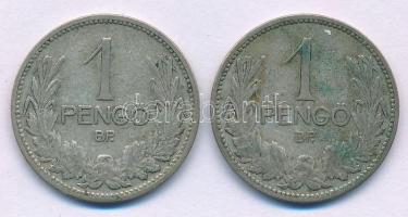 1926. 1P Ag (2x) T:F patina
Adamo P6