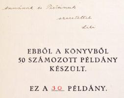 Kádár Lívia (1894-1985) grafikus-, festőművész által illusztrált könyv: Vörösmarty Mihály: Csongor é...