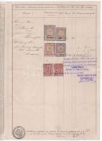 Csehország / történelmi tartomány / Vysoké Mýto 1870. "Kollektív Paraszti Cukorgyárak" rés...