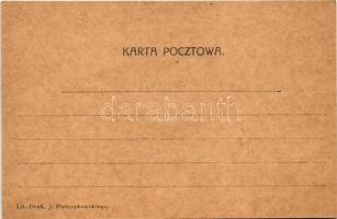 Lublin, Cathédrale Russe, Le Juge. Lit.-Druck. J. Pietrzykowski / Sobor, Sad Okregowy / District cou...