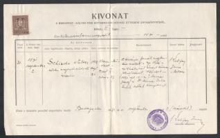 1931-1938 Schischa Walter izraelita származású, későbbi holokauszt túlélő személy okmányai, köztük 2 db egyházi, református áttérési anyakönyvi kivonata. Rajtuk Kulifay Imre (1908-1986) református lelkész aláírásaival.  Kulifay Imre (1908-1986) református lelkész. Teológiai tanulmányait 1926-28-ban Bp.-en és 1928-1930 között Párizsban végezte. Segédlelkész volt Bp.-en 1930-33-ban, Sárbogárdon és Pestszentlőrincen 1933-34- ben. 1934. szept, 1-jétől a párizsi ref. egyház missziói lelkésze volt. Emellett mint taxisofőr tartotta el magát és családját.  "Kulifay Imre református lelkészt 1934. szeptember 1-jével a Magyar Református Egyház Zsinata a franciaországi és tengeren túli francia területek lelkészi posztjára, Párizsba nevezte ki. A második világháború előtt, alatt és után óriási felelősséggel foglalkozott a menekültekkel (zsidókkal és politikaiakkal), hadifoglyokkal. (Több, mint 31 000 foglyot menekített). Ugyanígy segítette a menekülteket az 1956-os forradalom idejében is.  Kulifay lelkész úr életének és párizsi lelkészi szolgálatának egyik kiemelt korszaka a második világháború alatti évekre esik, amikor Magyarország területéről is megindult a zsidó családok menekülése a rájuk váró súlyos megpróbáltatások elől. Az egyház tulajdonában fennmaradt nyilvántartási könyvben számos bejegyzés bizonyítja, hogy az áttérések gyors bejegyzésével, keresztlevelekkel Kulifay Imre Párizsban számos zsidót mentett meg. Mindezt kiemelkedő emberségből, mély keresztényi meggyőződésből, Isten dicsőségére tette. A kiterjedt életmentésben nagy segítséget kapott feleségétől is." https://hdke.hu/emlekezes/embermentok/embermentok-nevsora/kulifay-imre/