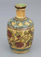 Antik Izniki kerámia butella, sérüléssel, m: 17 cm