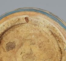 Antik Izniki kerámia butella, sérüléssel, m: 17 cm