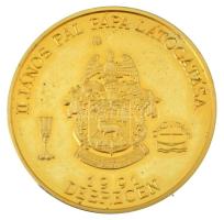 Bognár György (1944-) 1991. "II. János Pál pápa látogatása - 1991, Debrecen / Isten áldd meg a ...