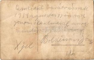 1914 K.u.K. Kriegsmarine Donauflottille / Császári és Királyi Haditengerészet Dunaflottilla "BO...