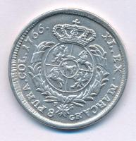 Lengyelország DN jelzett Ag emlékérem II. Szaniszló Ágost 1766-os 8gr érméje mintájára (12,63/0.925/32mm) T:AU Poland ND hallmarked Ag commemorative medal modeled on the 1766 8 Groszy coin of Stanisław August II (12,63/0.925/32mm) C:AU