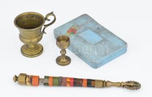 4 darab régi, retro tárgy