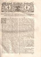 Pápai Páriz, [Ferenc] Franciscus:
Dictionarium Latino-Hungaricum, (- Dictionarium Hungarico-Latinum...