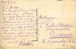 1929 Pancsova, Pancevo; Rákóczi utca, tér, J. Boleschni, Kovács Árpád, Adler üzlete / street, square...