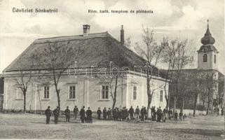 Sóskút templom és plébánia