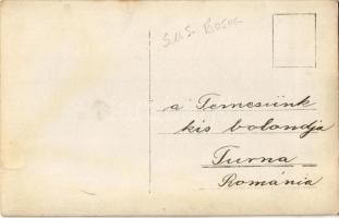 1917 Prosit Neujahr! K.u.K. Kriegsmarine Matrose Donauflottille / "A Temesünk kis bolondja"...