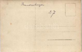 Osztrák-magyar katonák és egy lezuhant német repülőgép roncsai / WWI Austro-Hungarian K.u.K. militar...