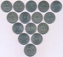 Amerikai Egyesült Államok 1965-2004. 1/4$ Cu-Ni (14x), közte emlékkiadások + 1979. 1$ Cu-Ni T:AU-VF USA 1965-2004. 1/4 Dollar Cu-Ni (14x), with commemorative issues + 1979. 1 Dollar Cu-Ni C:XF-VF
