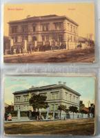 GYULA - Hatalmas gyulai képeslapgyűjtemény - összesen 378 db képeslap 4 db Lindner berakóban. Ritka ...