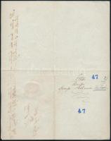 1847 Pest, házassági engedély Móré Imre és Kulcsár Katalin részére, Török Pál (1808-1883) református...