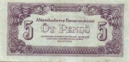 1944. 5P "V.H." (5x) T:II,III