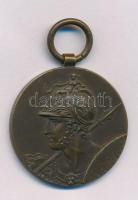 Ausztria 1907. "Császári és Királyi Tereziánus Akadémia I. Vívóbajnoksága 1907" bronz díjé...