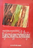 Kulcsár Zsuzsanna: Egészségpszichológia. Egyetemi tankönyv. Bp., 1998., ELTE Eötvös Kiadó. Kiadói papírkötés, aláhúzásokkal, bejelölésekkel, laza címlappal.