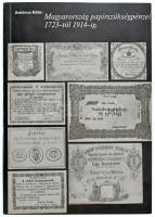 Ambrus Béla: Magyarország papírszükségpénzei 1723-tól 1914-ig. Budapest., 1977. Kiadói papírkötés, használt, de jó állapotban