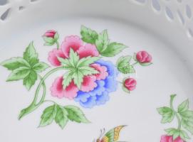 Hollóházi Classic Collection lepkemintás kínáló, jelzett, hibátlan, d: 20 cm