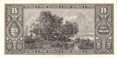 1946. 1.000.000BP (5x) T:II+ egyszer hajtva, törve nem