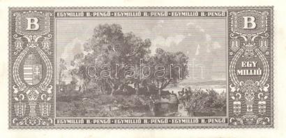 1946. 1.000.000BP (5x) T:II+ egyszer hajtva, törve nem