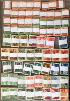 73 db magyar bündli műanyag tálcán