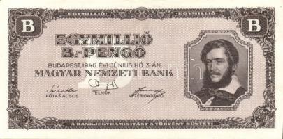 1946. 1.000.000BP (5x) T:II+