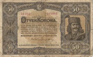 1920. 50K (2x), 100K (2x) T:III,III-