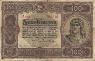 1920. 50K (2x), 100K (2x) T:III,III-