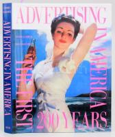 Charles Goodrum, Helen Dalrymple: Advertising in America. The First Two Hundred Years. New York, 1990, Harry N. Abrams. Angol nyelven. 288v p. Kiadói egészvászon-kötés, kiadói kissé kopott papír védőborítóval, kissé hullámos lapokkal.