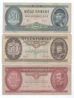 1975. 20Ft (3x) + 1980. 20Ft (2x) + 1983. 50Ft + 1992. 100Ft T:VG