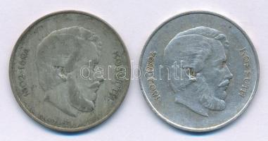 1947. 5Ft Ag "Kossuth" (2x) T:VF,F patina
Adamo F8.1
