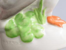 Drasche pelikán. Jelzett, minimális kopottsággal, m: 14,5 cm