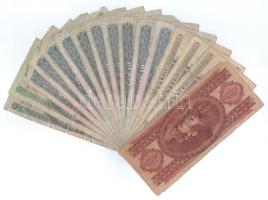 1962-1969. 10Ft (2x) + 1975. 20Ft (7x) + 1980. 20Ft (3x) + 1989. 50Ft (3x) + 100Ft T:VG-Pr