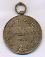 1873. "Hadiérem" bronz kitüntetés mellszalag nélkül T:XF
Hungary 1873. "Military (Wa...