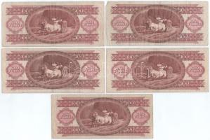 1969. 20Ft + 1980. 20Ft (2x) + 1986. 50Ft + 1992. 100Ft (5x) T:F-VG