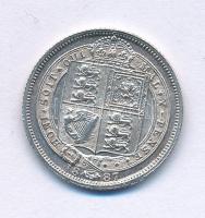 Nagy-Britannia 1887. 6p Ag "Viktória" (2,83g) T:AU Great Britain 1887. 6 Pence Ag "Victoria" (2,83g) C:AU Krause KM#759