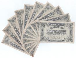 1946. 500.000AP (10x) T:F, szakadás nélkül, folt Adamo P52A