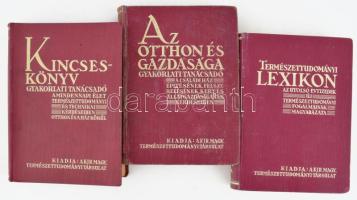 Kincseskönyv. Gyakorlati tanácsadó. Szerk.: Dr. Gombocz Endre.; Az otthon és gazdasága. Tanácsadó. S...