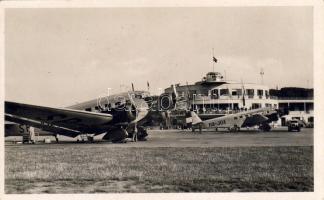 Budapest Flughafen Foto AK