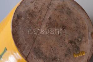 Szakál János, padlóváza. Jelzett, alján lepattanással, m: 51,5 cm