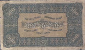 1923. 500K "Magyar Pénzjegy..." T:III/IV