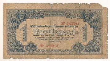 1944. 1P " A Vöröshadsereg Parancsnoksága", "BP 342242" sorszámmal T:G Adamo P41