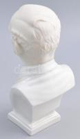 Herendi Gr. Esterházy Móricz büszt, részben mázas, jelzett, m: 22 cm
